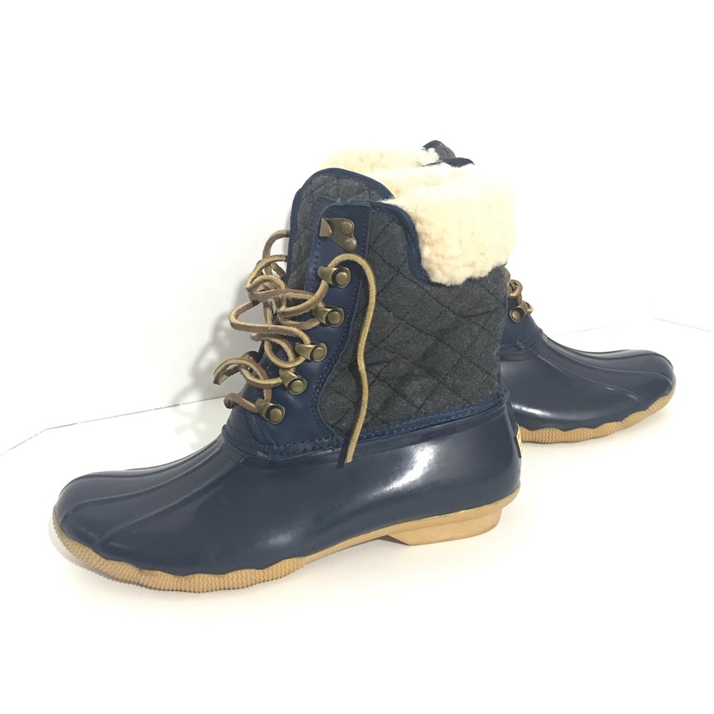 Sperry Top Sider For J. Crew Duck Boots Wool